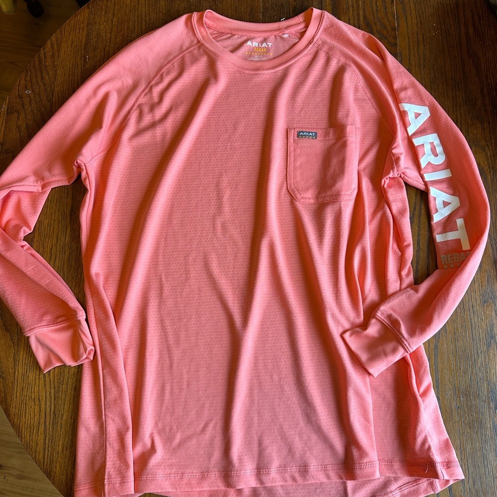 Ariat Pink Long Sleeve Tee